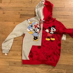 Brand new mickey and friends hoodie